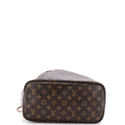 Louis Vuitton Neverfull Nm Tote Monogram Canvas Mm