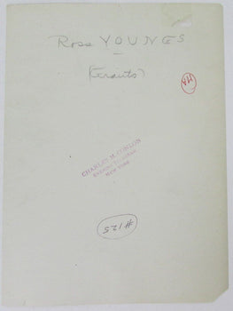 Ross Youngs 1920S Giants Conlon Type 1 Wire/Press 7.25X9.5  Photo   Psa  155101