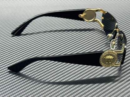 VERSACE VE2291 100287 Gold Dark Grey Men's 59 mm Sunglasses