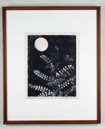 Max Ernst - Aux Petits Agneaux Lamb Original Lithograph Print 1971 Signed Framed