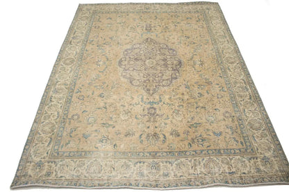 Oriental Rug 10x13 Classic Antique Farmhouse Muted Floral Style Carpet