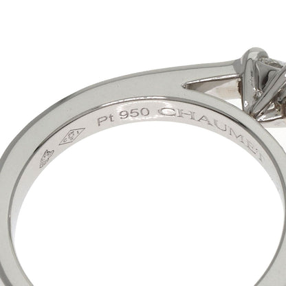Chaumet   Ring Frisson Solitaire Diamond Platinum