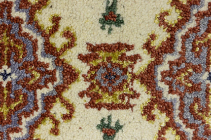 Indo-Viss Tribal Wool Runner Rug Oriental Farmho