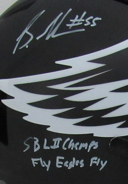 Brandon Graham Signed/Inscr Eagles Eclipse