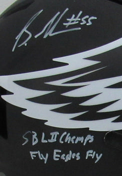 Brandon Graham Signed/Inscr Eagles Eclipse