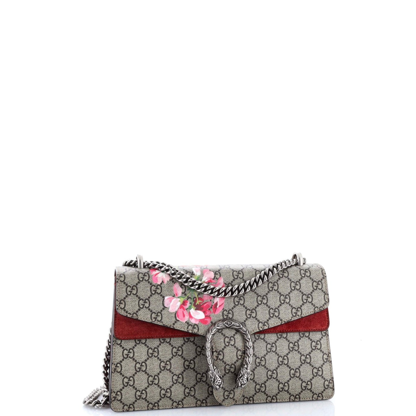 Gucci Dionysus Bag Blooms Print Gg Coated Canvas Small