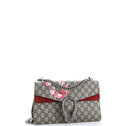 Gucci Dionysus Bag Blooms Print Gg Coated Canvas Small