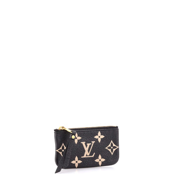 Louis Vuitton Key Pouch Bicolor Monogram Empreinte Giant