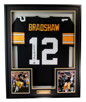 Terry Bradshaw Autographed Mitchell & Ness Jersey