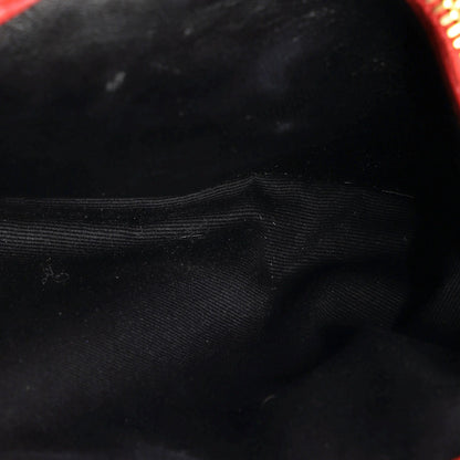 Saint Laurent Classic Monogram College Bag Matelasse Chevron Leather Medium