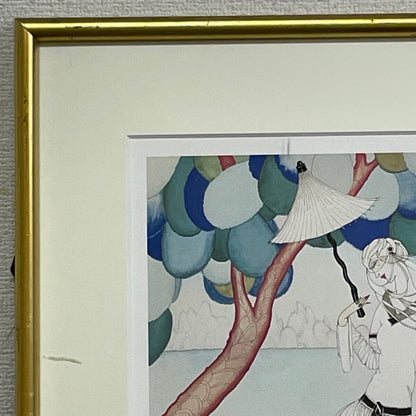 Helen Dryden (Us) Signed Lithograph Ed200 Framed Vogue Fashion Art Deco