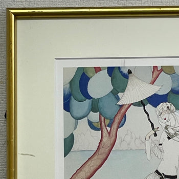 Helen Dryden (Us) Signed Lithograph Ed200 Framed Vogue Fashion Art Deco