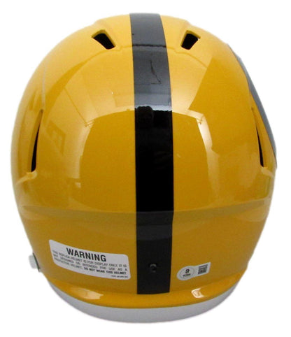 Troy Polamalu Hof Signed Full Size Replica T/B