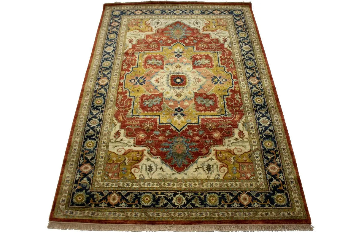 Heriz Serapi 6x9 Oriental Boho Traditional Farmhouse Decor Carpet