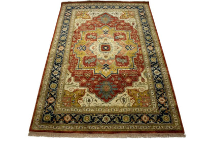 Heriz Serapi 6x9 Oriental Boho Traditional Farmhouse Decor Carpet