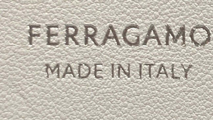 Salvatore Ferragamo Gancicni Top Handle Vanity Case Leather Micro