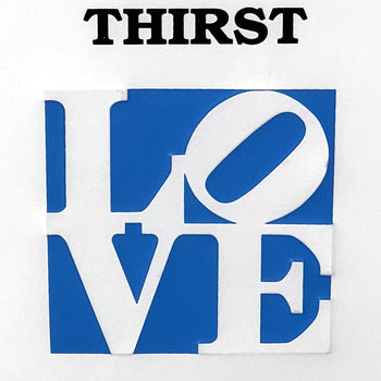 Robert Indiana Blue The Book Of Love Silkscreen