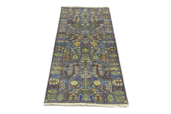 Tree of Life Floral Oushak Chobi Oriental Runner
