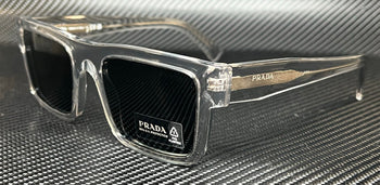PRADA PR 19WS U4309T Crystal Grey Men's 52 mm
