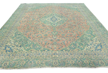 Handmade Semi-Antique Distressed Vintage Oriental