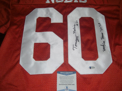 Tommy Nobis Texas Longhorns Beckett/Coa Signed