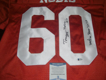 Tommy Nobis Texas Longhorns Beckett/Coa Signed