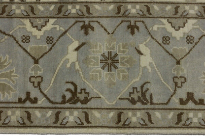 Handmade Wool Oushak Oriental Rug Extra Large