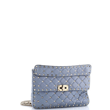 Valentino Garavani Rockstud Spike.Up Flap Bag Quilted Leather Medium