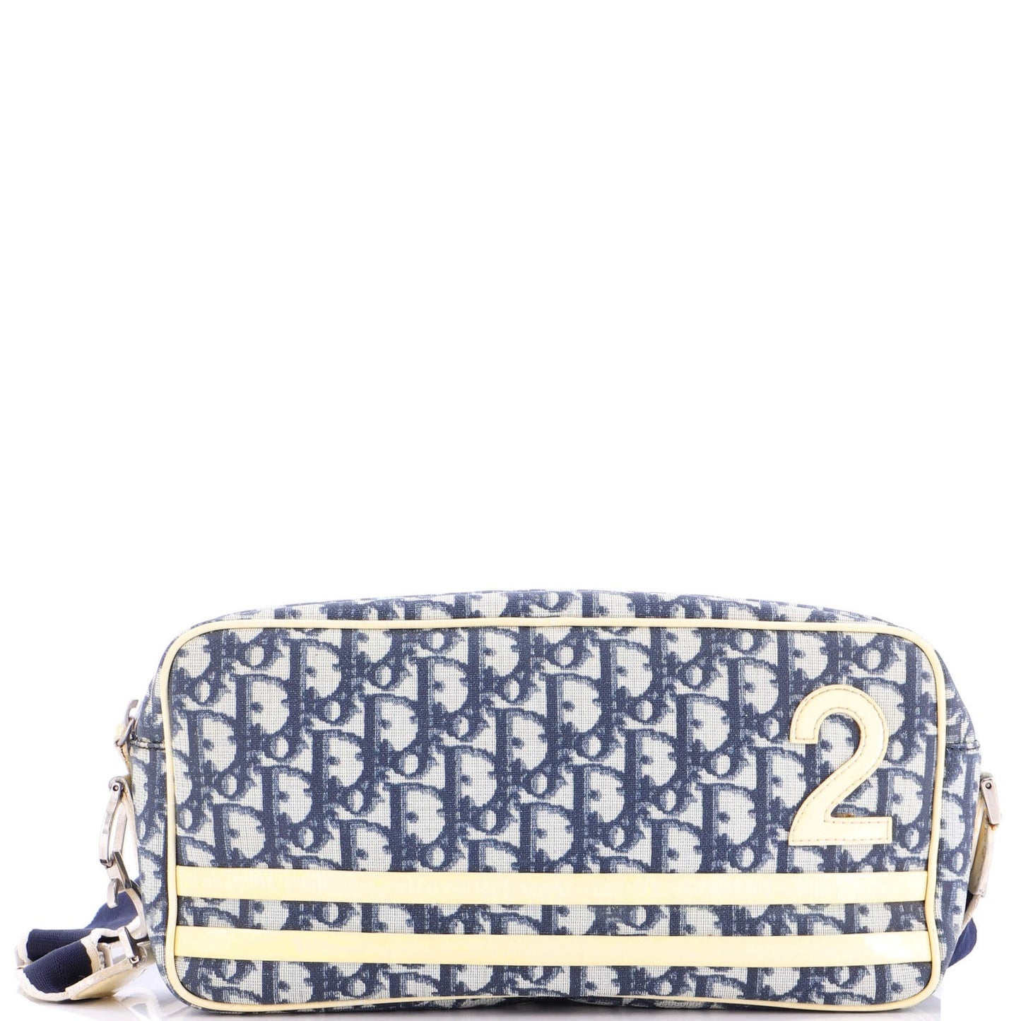 Christian Dior Vintage Crossbody Bag Diorissimo Canvas Medium