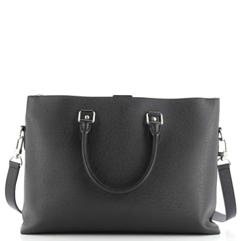 Louis Vuitton Anton Soft Briefcase Taiga Leather