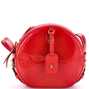 Louis Vuitton Boite Chapeau Souple Bag Monogram Vernis Mm