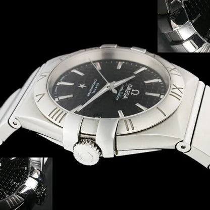 Omega Constellation Co-Axial Chronometer 123.10.35.20.01.002 With G Card