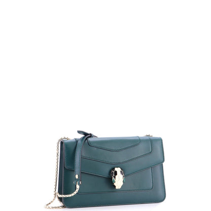 Bvlgari Serpenti Forever Shoulder Bag Leather Small