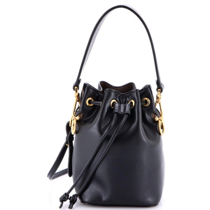 Fendi Mon Tresor Bucket Bag Leather Mini