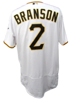 Jeff Branson Unsigned Pittsburgh Pirates White