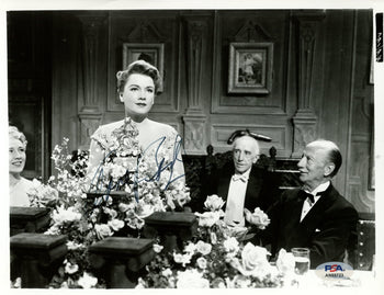 Anne Baxter Signed/Autographed 8X10 B/W Photo Actress Psa/Dna 192076