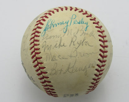 1946 Boston Red Sox Reunion Team Signed/Autographed (20) Onl Baseball 194494