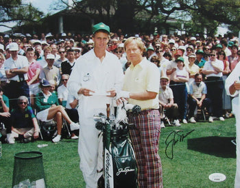 Jack Nicklaus Autographed 11X14 Photo Masters Pga