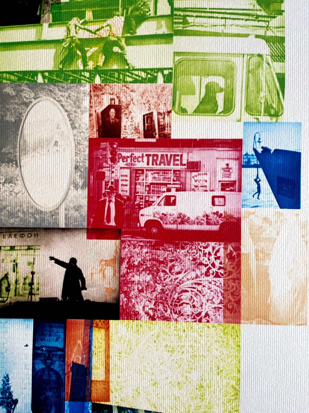 Robert Rauschenberg Lithograph Certified Numbered Stamp