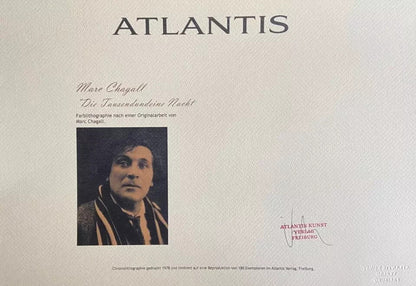 Marc Chagall Lithograph #numbered stamp