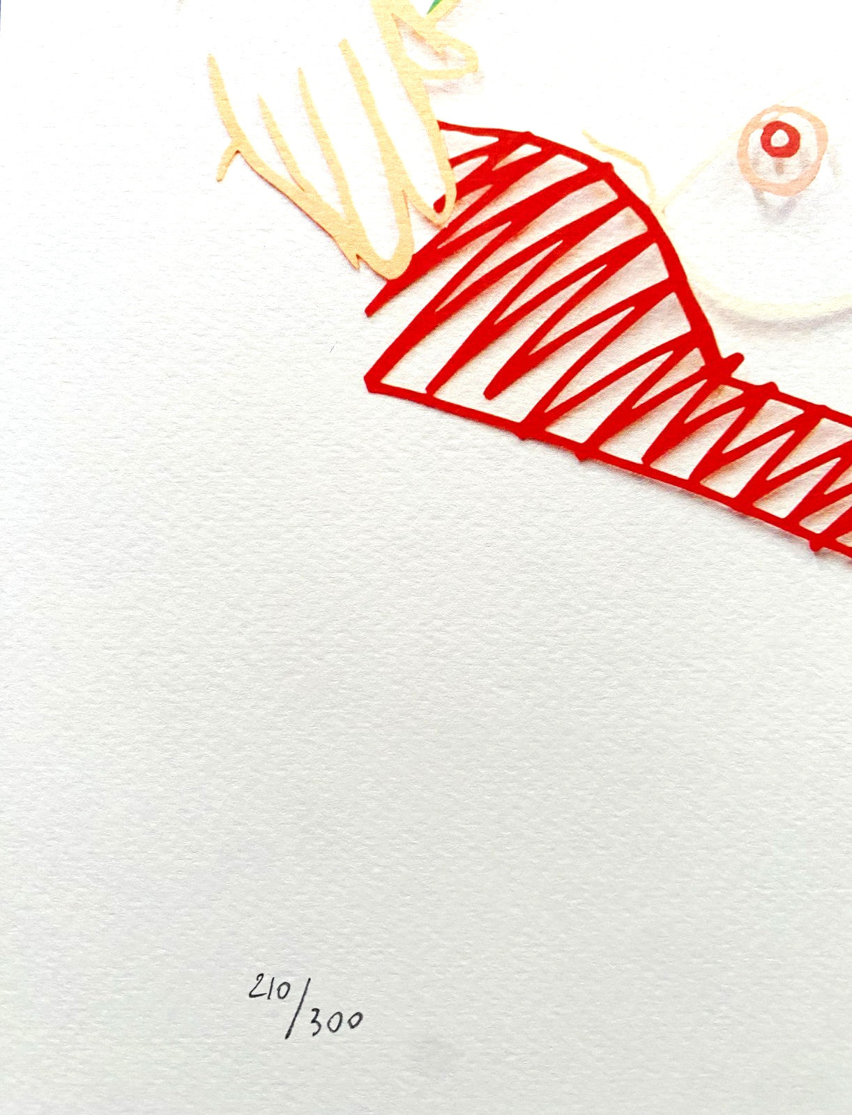 Tom Wesselmann Lithograph Handmade Coa Signed Op Numbered By Hand Ii