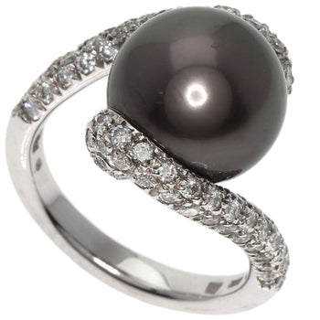 Mikimoto   Ring South Seapearl Pearl Diamond K18