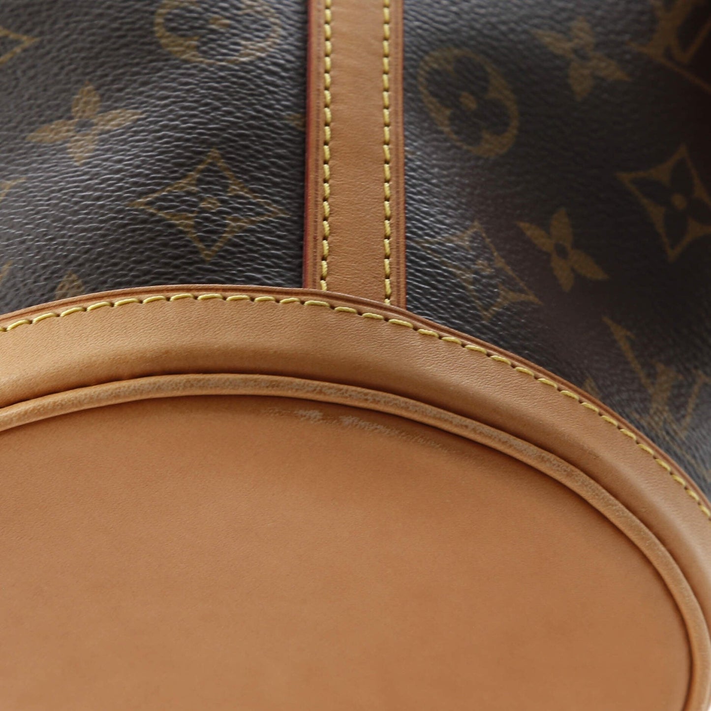 Louis Vuitton Duffle Handbag Monogram Canvas