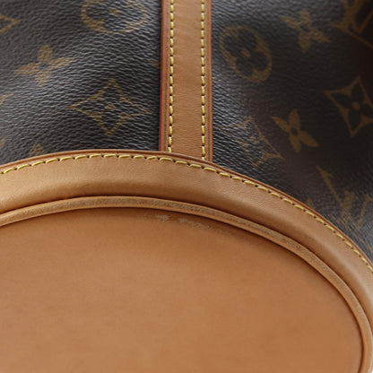 Louis Vuitton Duffle Handbag Monogram Canvas