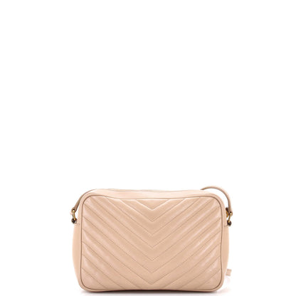 Saint Laurent Lou Camera Bag Matelasse Chevron Leather Small