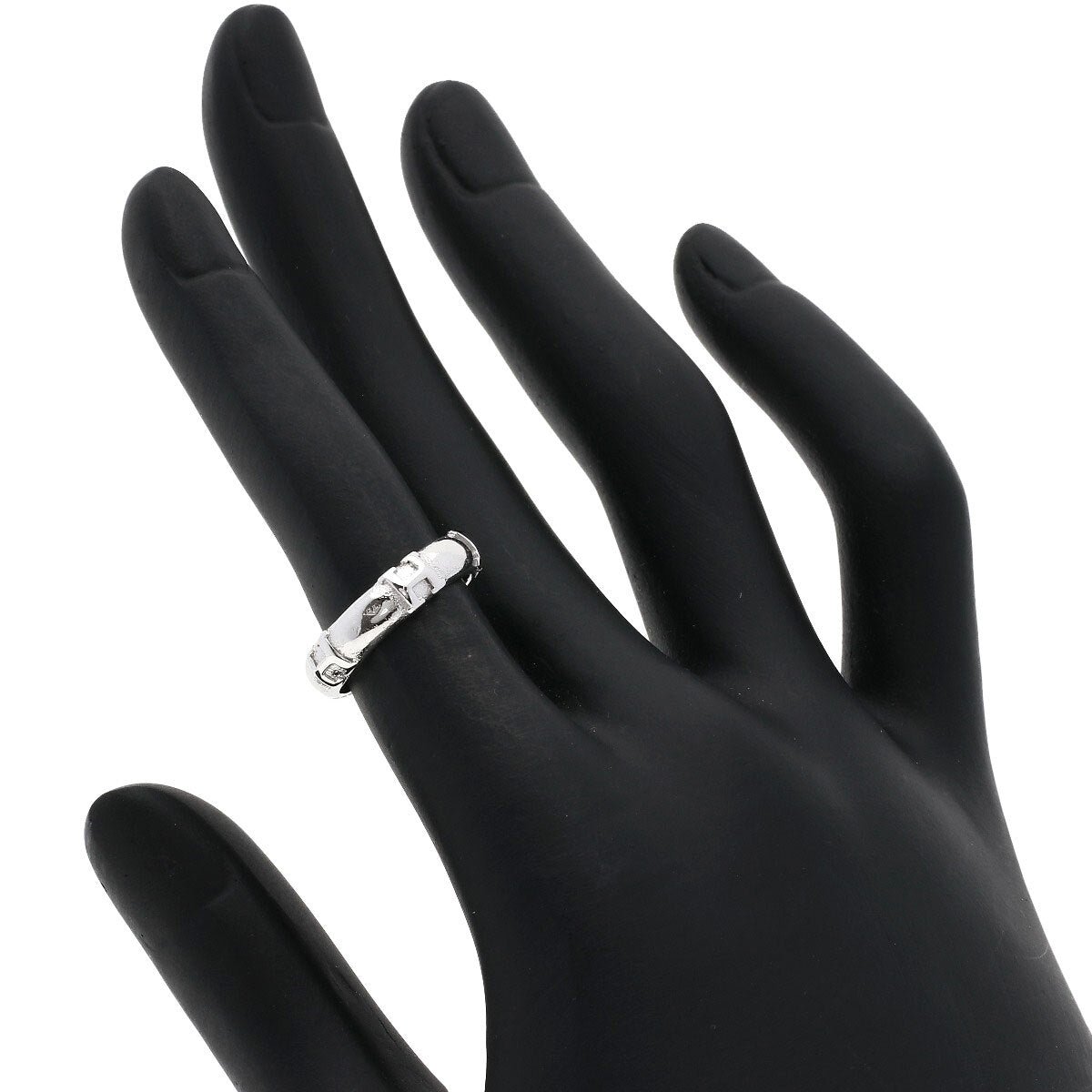 HERMES   Ring Fidelite # 47 K18 White Gold
