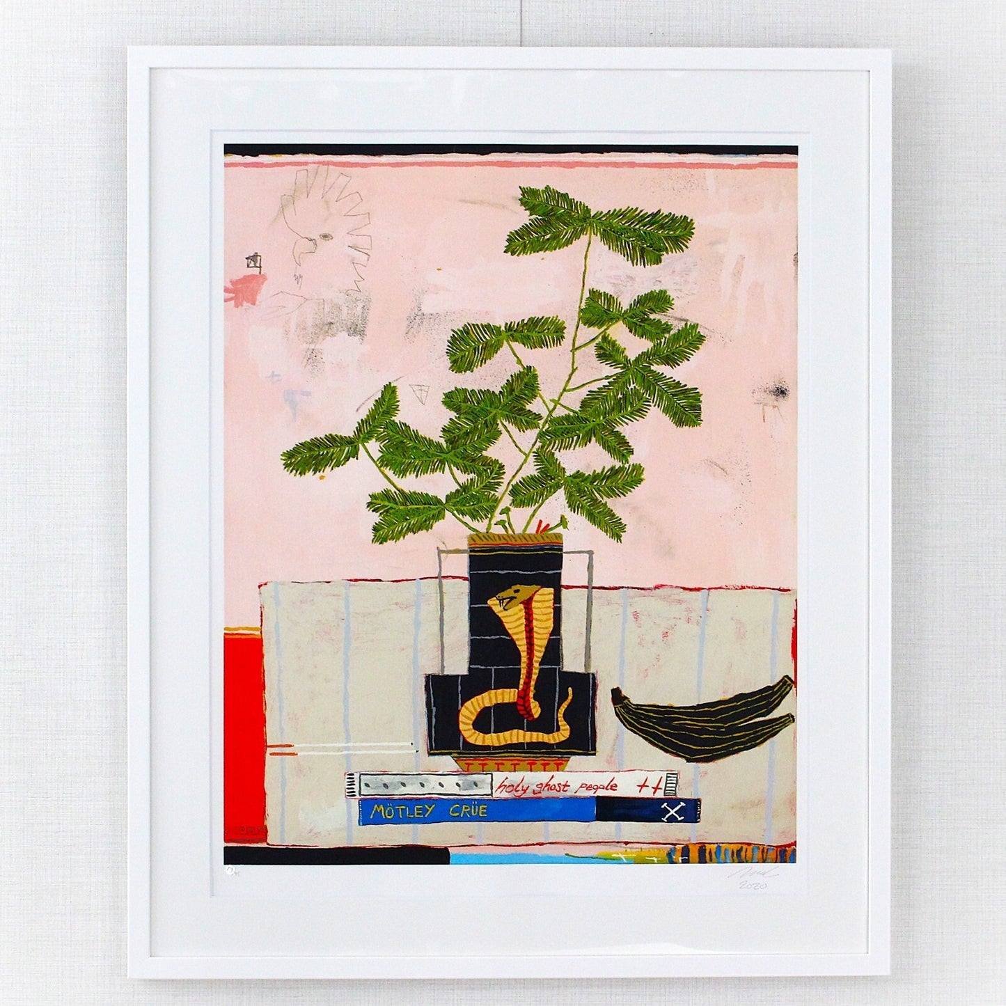 COA Jordy Kerwick Silkscreen Print "BLACK OF THE SUN" Australia France Signed