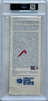 Mark Messier Autographed 1999 All Star Game Ticket (Psa)