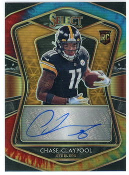 Chase Claypool Autographed 2020 Panini Select Prizm Card #Rs-Ccl