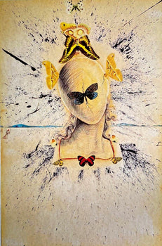 Salvador Dal Lithograph Coa Signed Numbered By